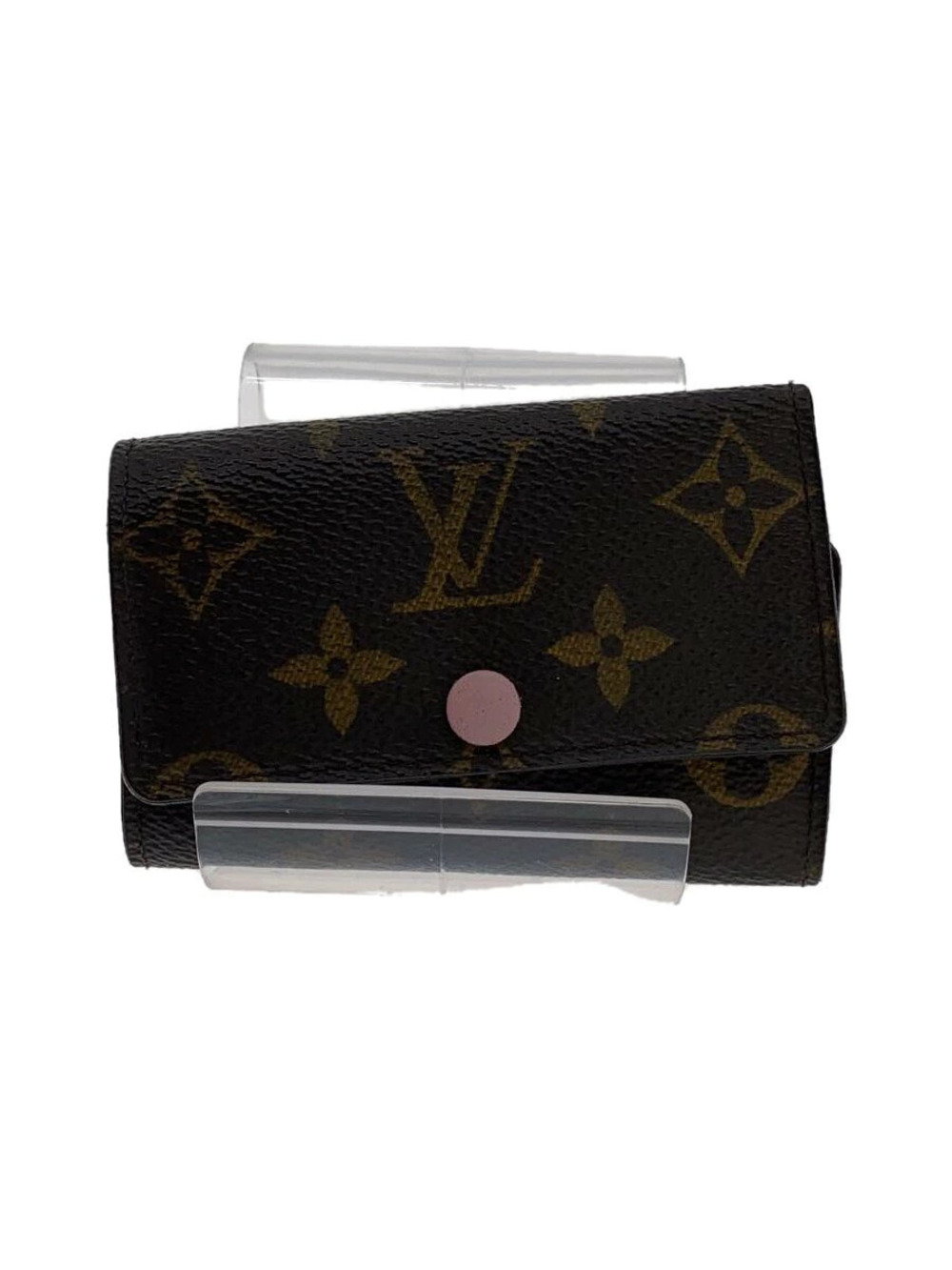LOUIS VUITTON Multicles Monogram Canvas Brown Rose Pink Ballerine